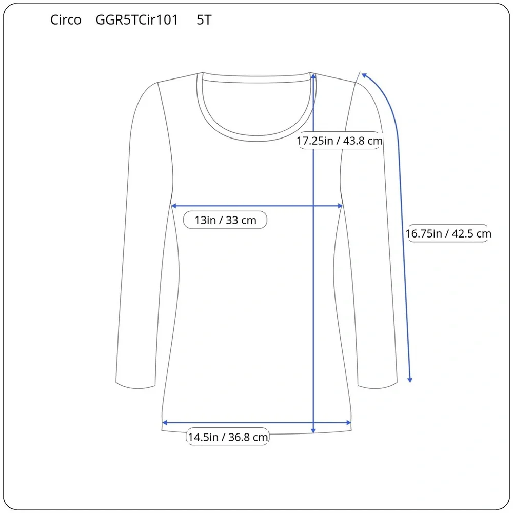 🔥NWT🔥 Circo Girls Long Sleeve T-Shirt - Picture 6 of 6